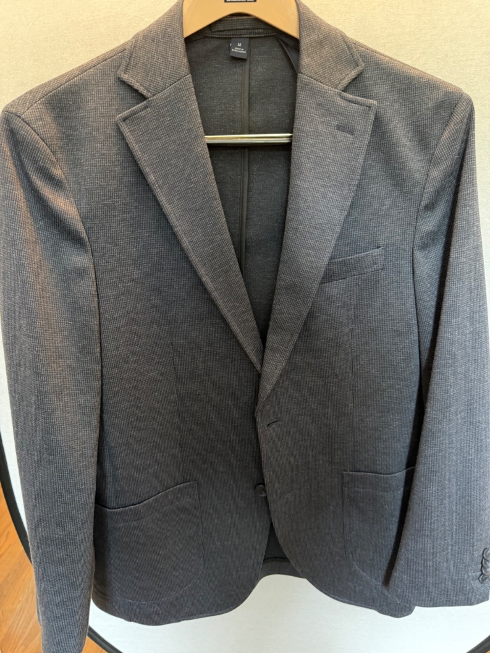 Jos A Bank Men’s Comfort Stretch Tailored Fit Blazer Blue/Gray Size M